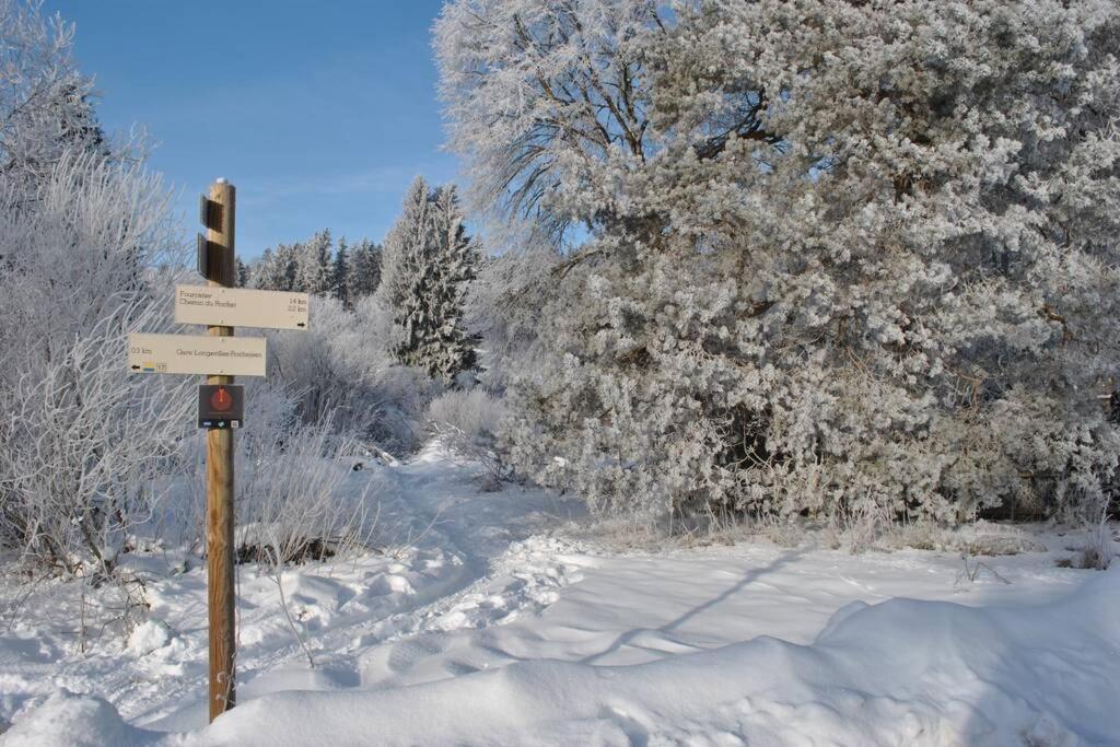 Gite Du Fourperet-Parc Naturel Du Haut-Jura Longevilles-Mont-dʼOr Eksteriør bilde